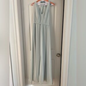 Brideside Veronica Dress in Light Blue